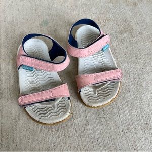 Native Charley Sandals Pink and White
